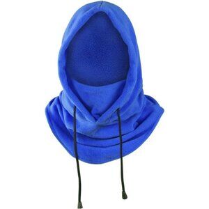 Fleece Cold Weather Face and Neck Mask Blue